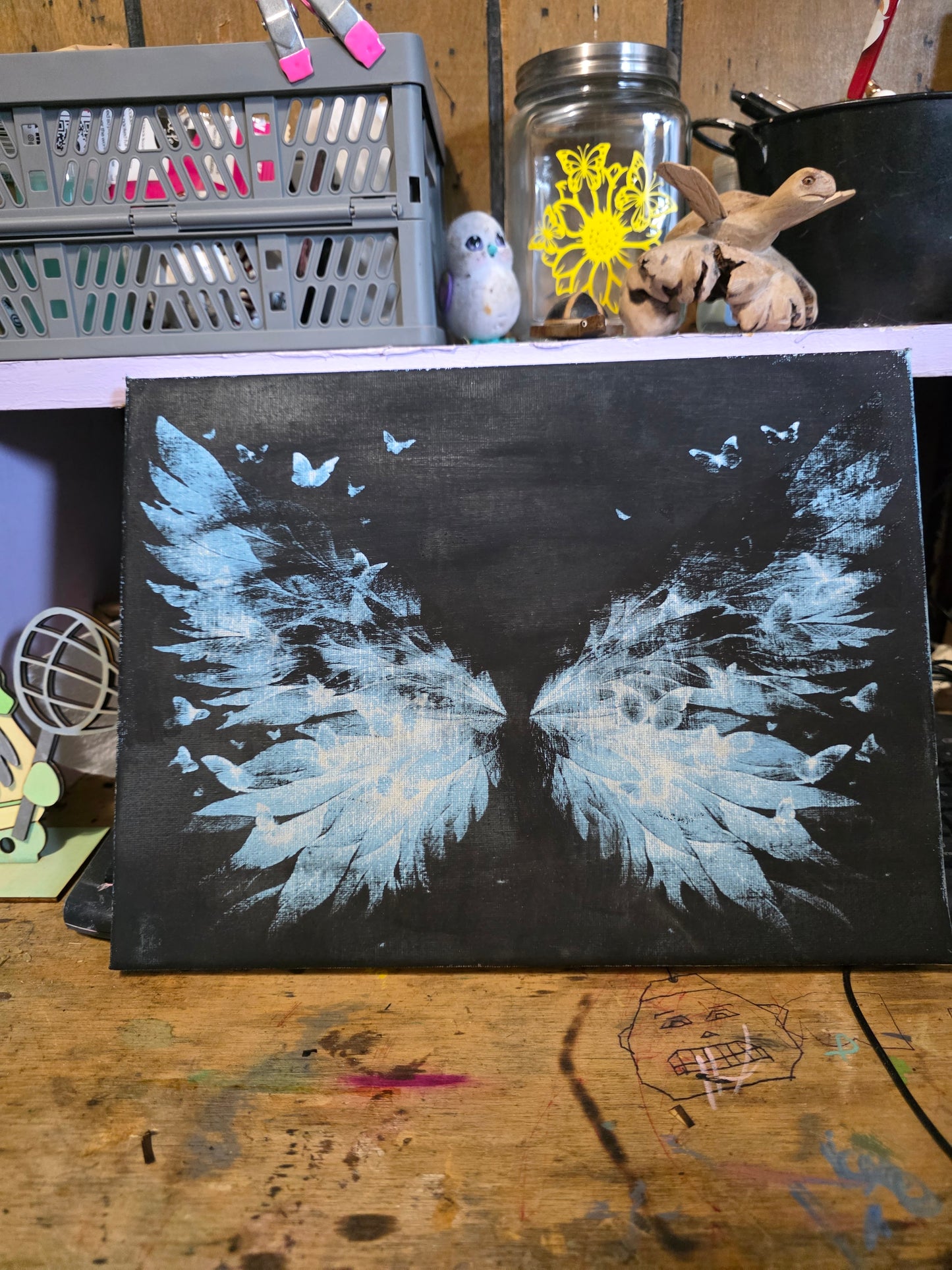 Laser painting