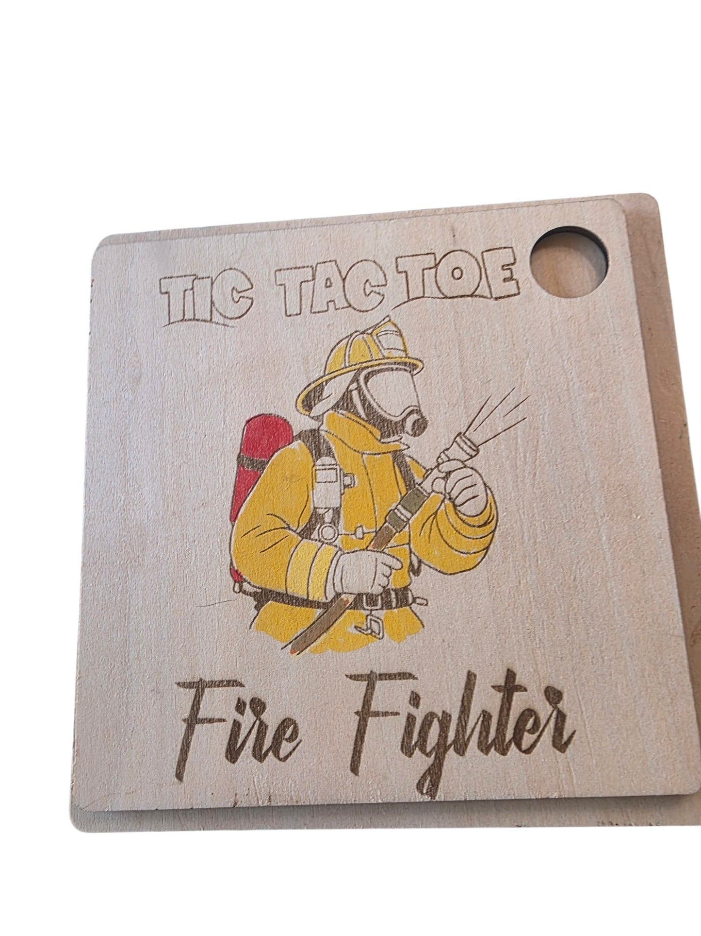 Fire fighter tic tac toe