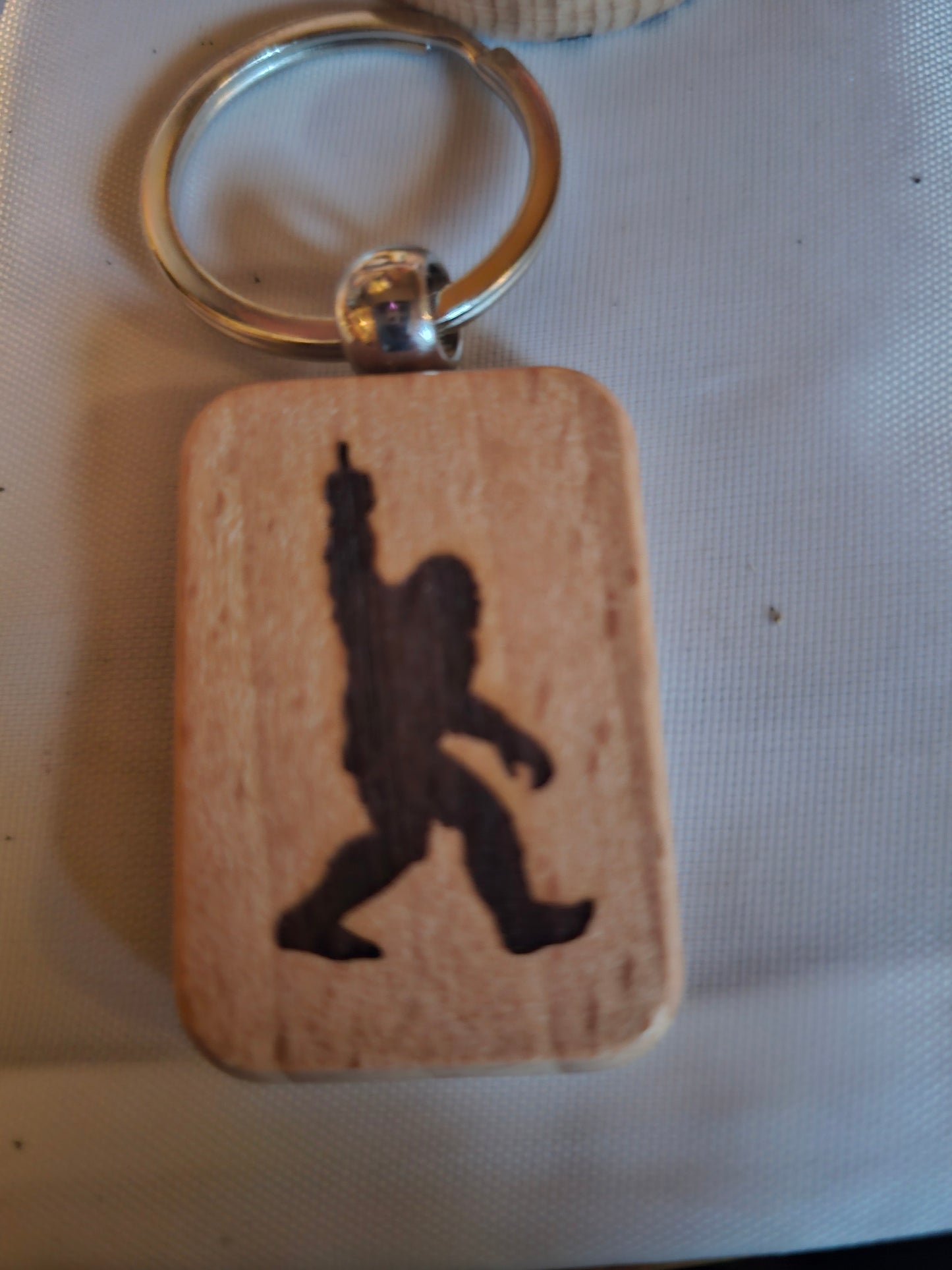 Laser engraved keychains