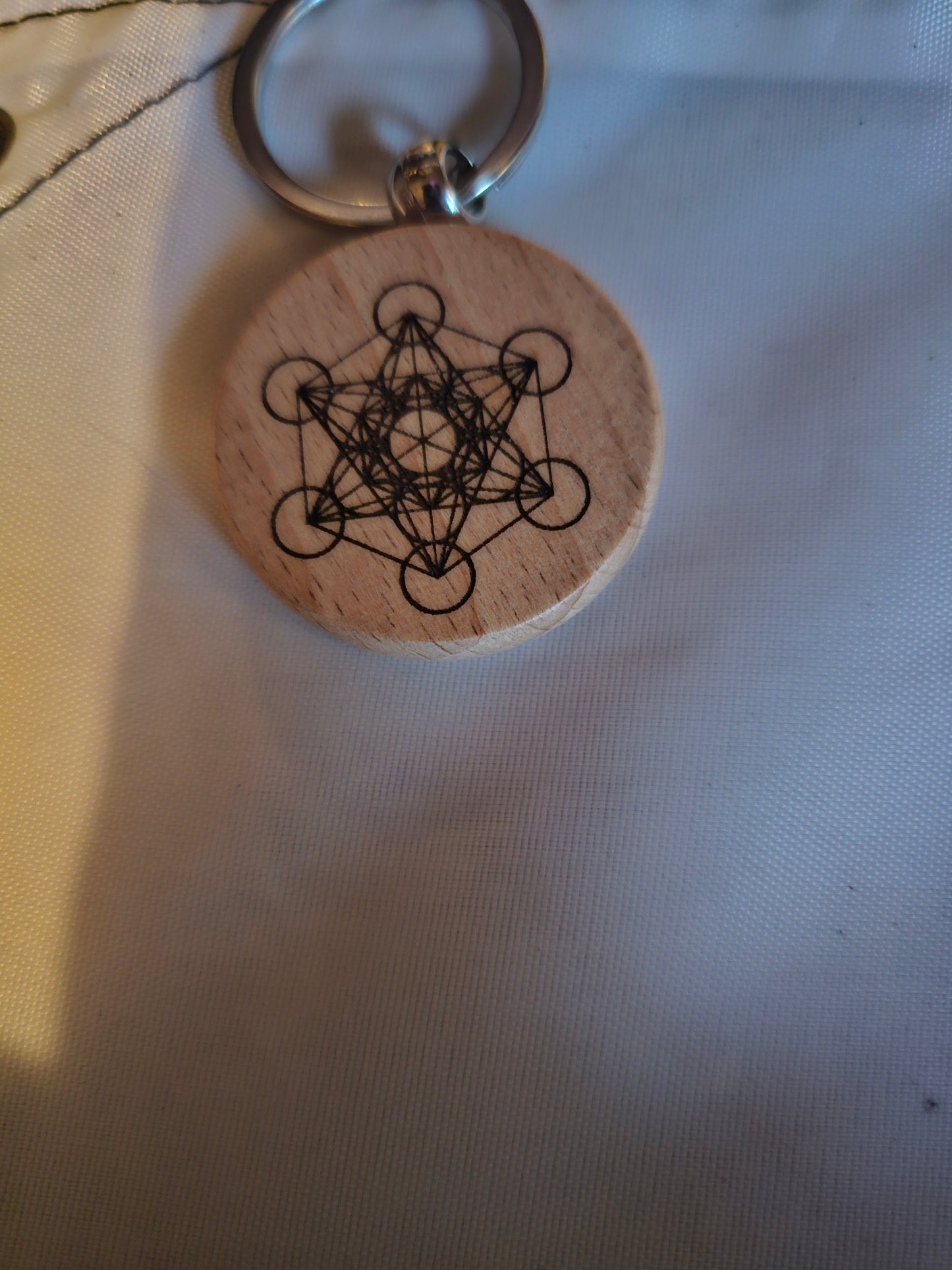 Laser engraved keychains