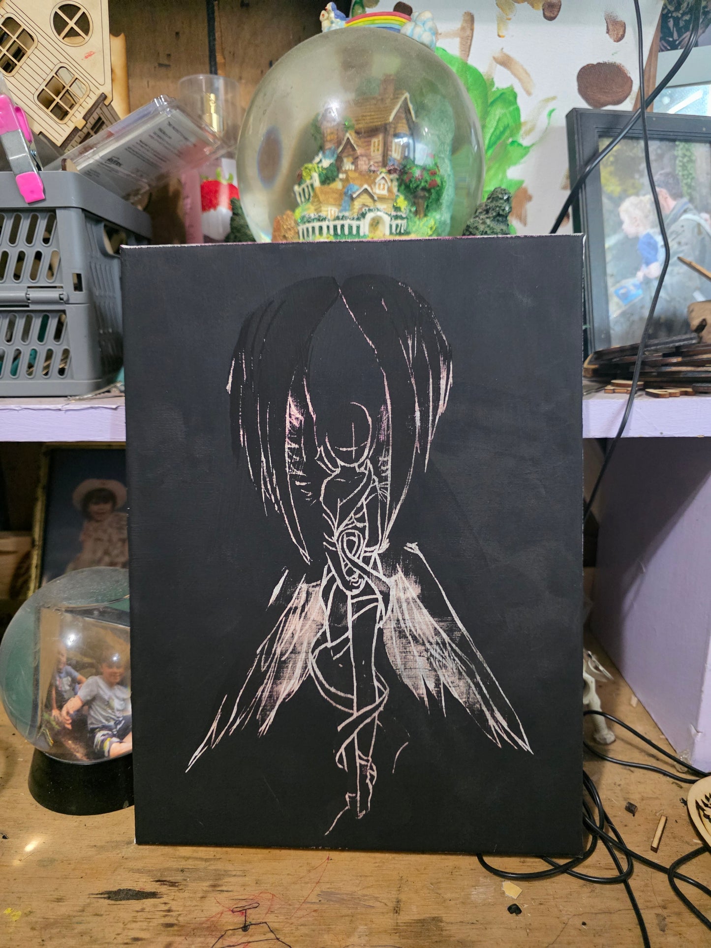 Laser painting
