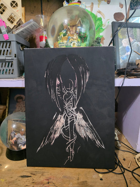 Laser painting