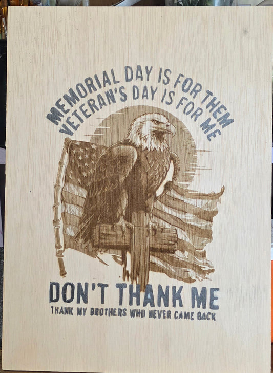 Memorial Day is for Them