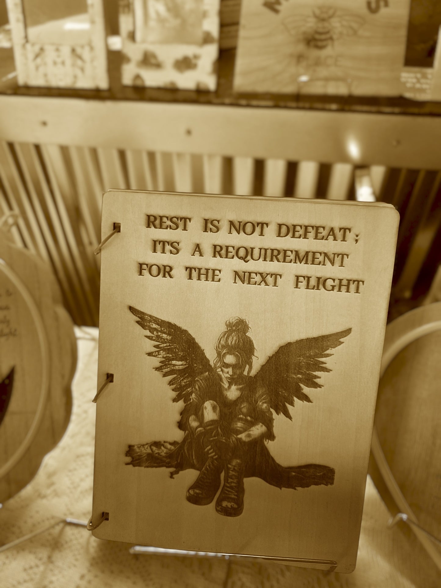 Rest ia not defeat notebook