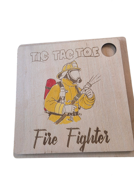 Fire fighter tic tac toe
