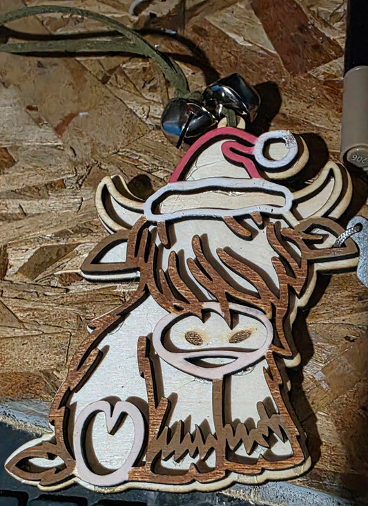 Holiday Highlandander cow