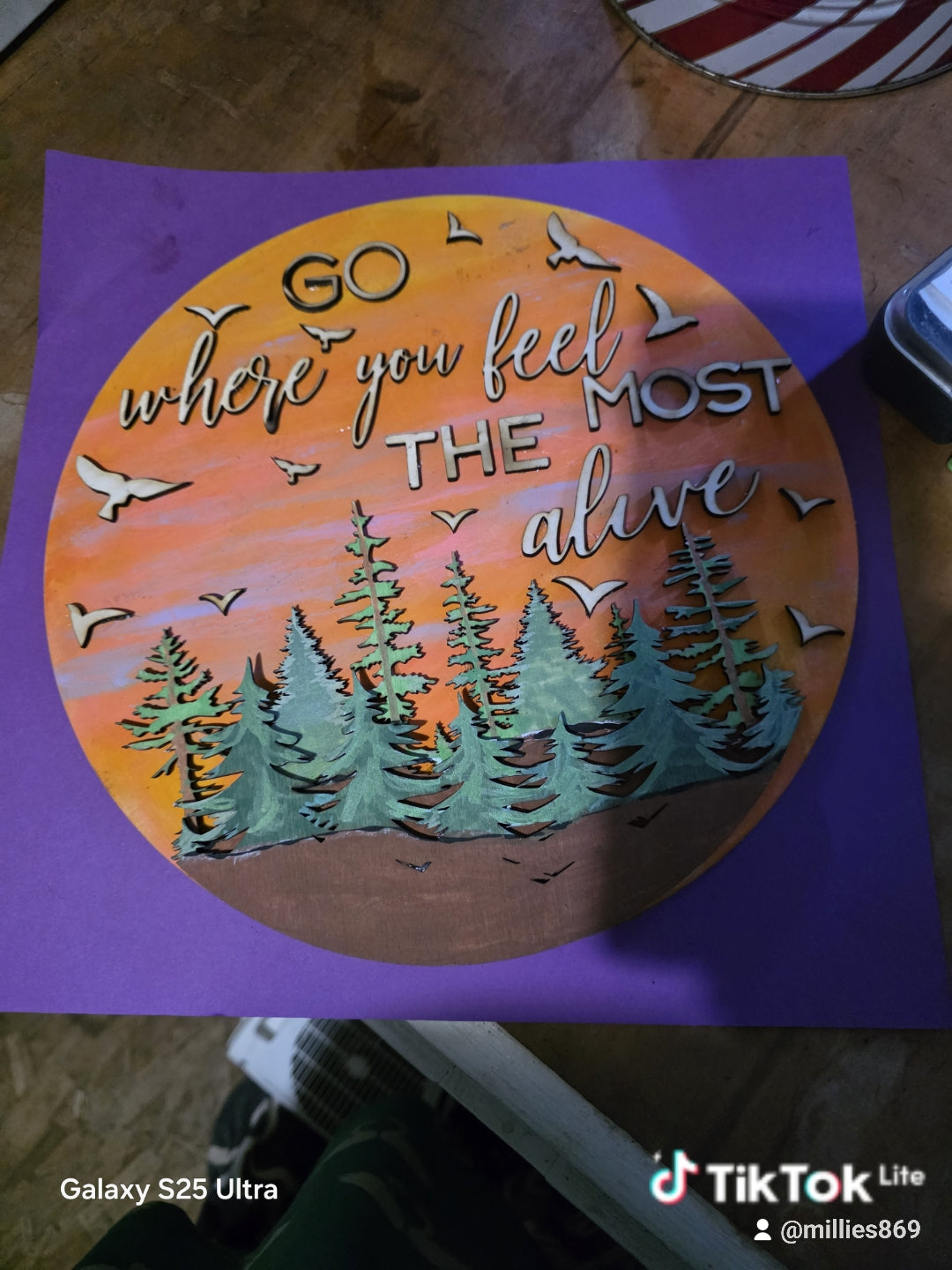 Go where you feel most alive